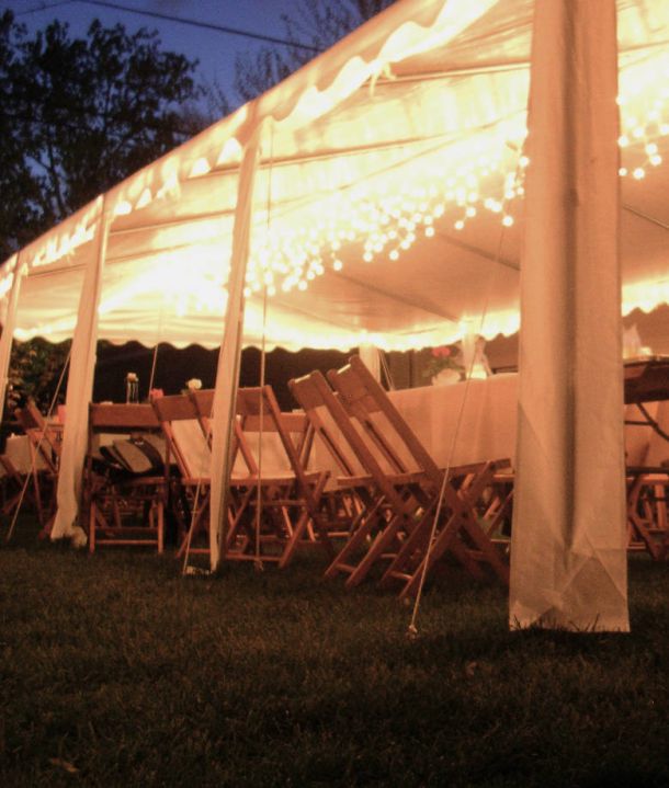 Full Coverage Music also provides tents and other effects for your events.